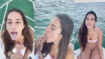 Izzy Green Deepthroat Boat Blowjob Video Leaked