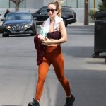 Braless Olivia Wilde Shows Off Her Post-Gym Glow in Vibrant Workout Gear (56 Photos)